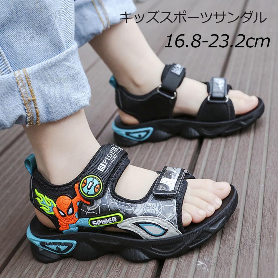 サンダル キッズ 女の子 男の子 スポサン スポーツサンダル スパイダーマン柄 キャラクター 靴 シューズ 子供靴 こども 子ども 夏 ジュニア 新作 Kawamura 00 1301 2 川村yahoo ショップ 通販 Yahoo ショッピング