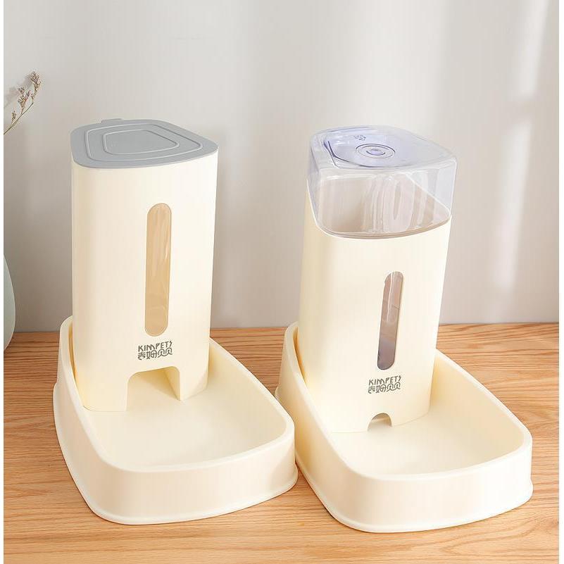 自動給水器 自動給餌器 ペット用品 69 以上節約 犬猫餌入れ水飲み器 自動給餌機餌やり機フードボウルペットボトルスタンド水 操作簡単 飲みやすい 便利 衛生的 帰省 出張