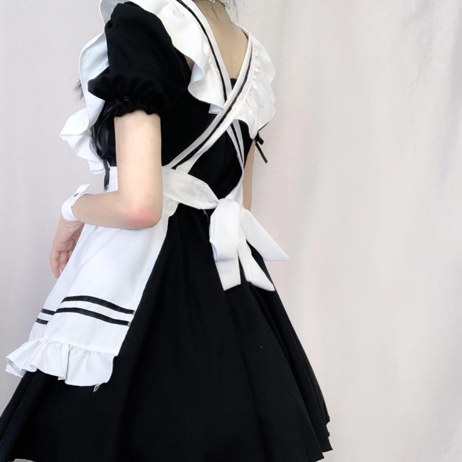 ハロウィン コスプレ メイド服 メイド 定番 衣装 フルセット 仮装 コスチューム コス 可愛い 男ウケ セクシー 大きいサイズ 大人 レディース Kawamura 00 169 1 川村yahoo ショップ 通販 Yahoo ショッピング