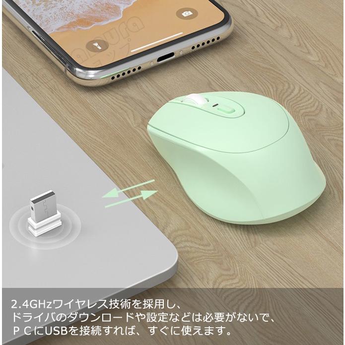 マウス ワイヤレスマウス 無線 超静音 超薄型 Usb接続 軽量 Xp Win7 Win8 Win10 女子マスク シンプル 無地 かわいい 2 4ghz無線小型マウス Kawamura 00 596 川村yahoo ショップ 通販 Yahoo ショッピング