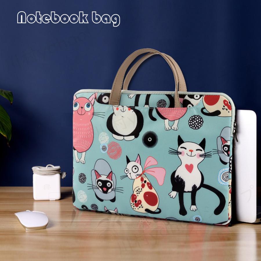 パソコンバッグ Macbookノートパソコンケース ノートパソコンバッグ Pcバッグ 手提げ付き おしゃれ 持ち歩き楽々 バッグ ケース レディース かわいい 猫柄 Kawamura 00 704 川村yahoo ショップ 通販 Yahoo ショッピング