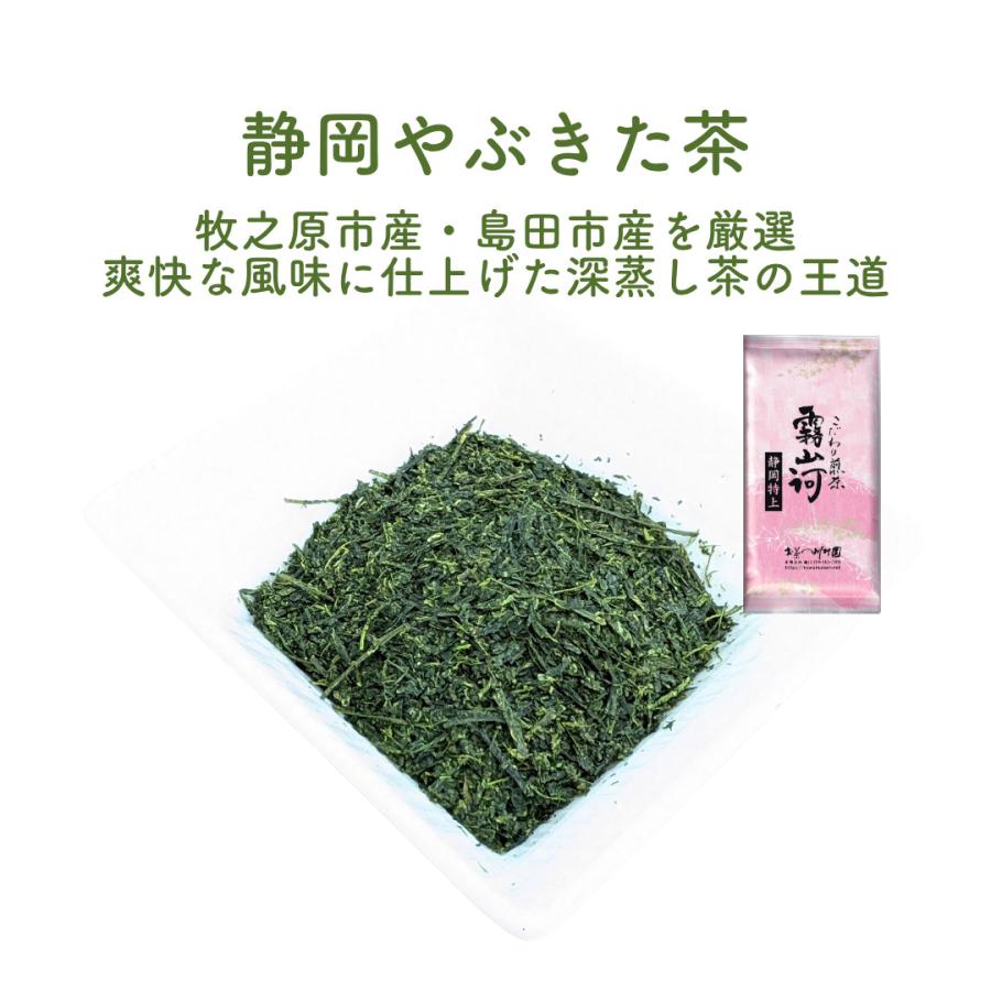 新茶 お茶 静岡茶 「霧山河 静岡特上」100g 深蒸し煎茶 緑茶 お茶の葉