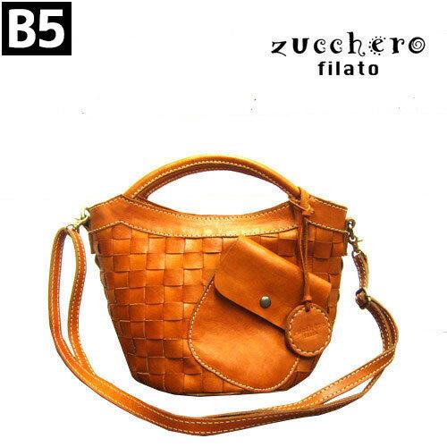 zucchero filato ズッケロフィラート カウレザーメッシュ2wayハンドバッグ 48068 5212165 sri16 zucchero filato（ズッケロ フィラート） カウレザーメッシュ2way