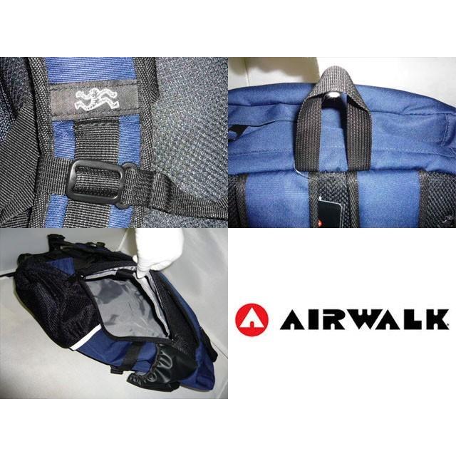 エアーウォーク AIRWALK スクエア型ザックリュック リュック a1554023 