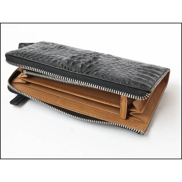 GODANEカイマンクロコ長財布 KJ 楽天市場】ゴダン 財布 長財布 GODANE ラウンドファスナー