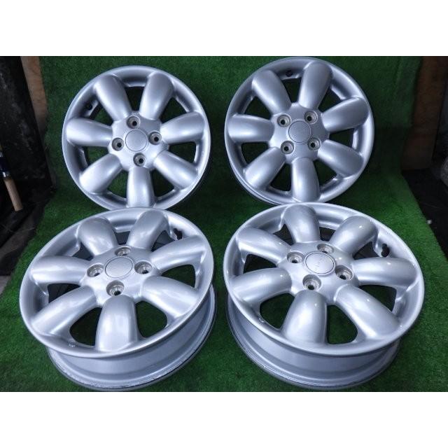 ラパン 中古 純正 14インチ 4.5J アルミ 4本 ホイール : 河村自動車 