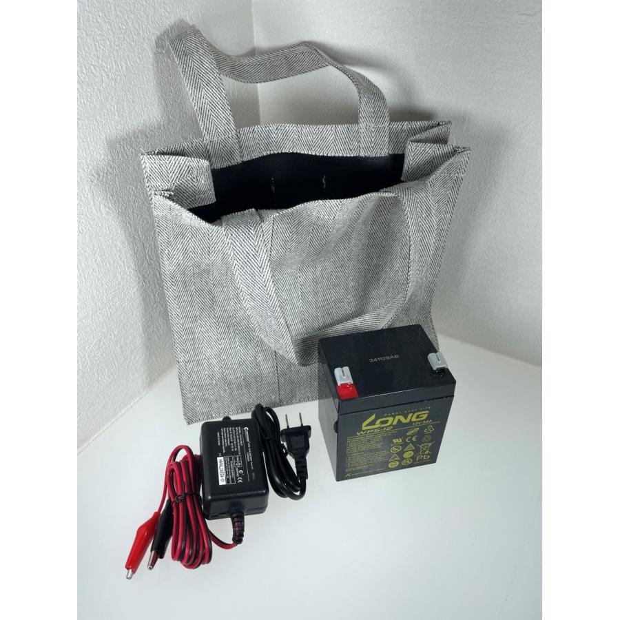 HONDEX（ホンデックス） WP5-12 小型魚探用 バッテリー充電器セット