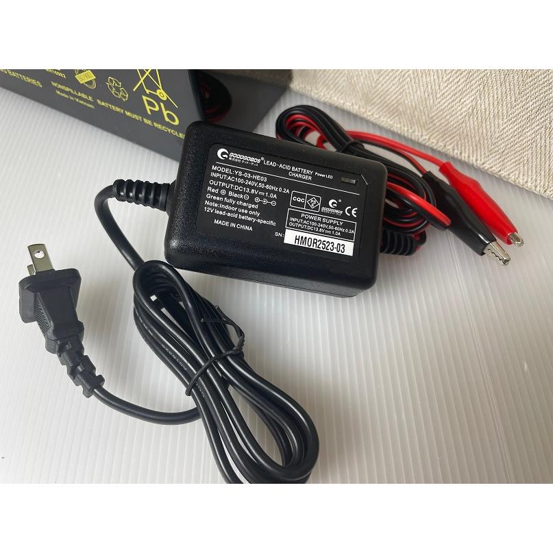 HONDEX（ホンデックス） WP1236W 小型魚探用 バッテリー充電器セット