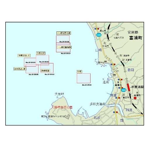 マイ海図 高精細印刷版パウチ加工無し 内房富浦湾７枚組 D 川奈観光ボートハウス 通販 Yahoo ショッピング