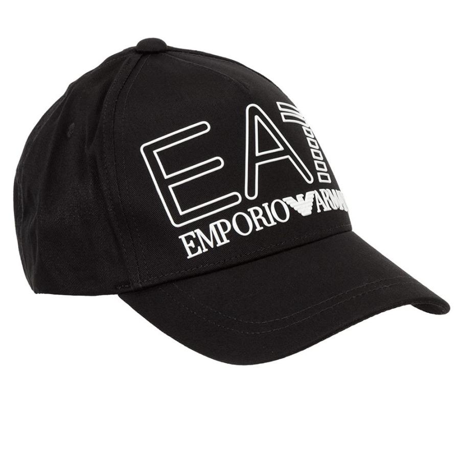 エンポリオ アルマーニ EA7 キャップ 帽子 ブラック 274991 2R102 メンズ/3024/送料無料｜kawanetjigyoubu