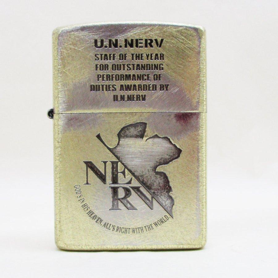 ジッポー エヴァンゲリオン エヴァンゲリヲン U.N. NERV AWARD