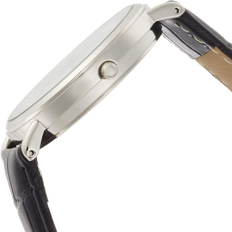 シチズン ファルコン 腕時計 日本製ムーブメント 革ベルト ホワイト メンズ 紳士 Q996-304/8023/送料無料メール便 ポイント消化｜kawanetjigyoubu｜02