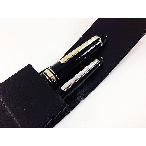 MONTBLANC（モンブラン） ペンケース 2本差し筆箱 30302（BK