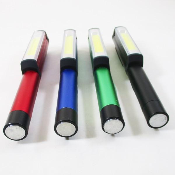 Cob Led アルミ クリップ ペンライト マグネット付ｘ１本 ブラック 送料無料メール便 ポイント消化 Cobackmm カワネット 通販 Yahoo ショッピング