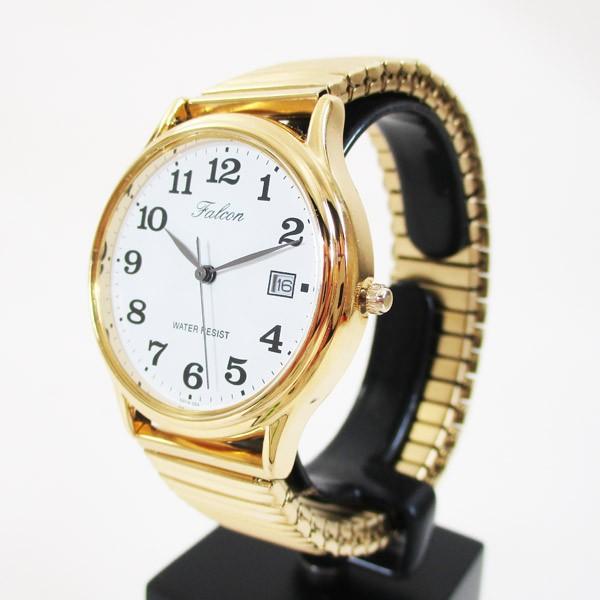 CITIZEN（シチズン） 腕時計 カレンダー付 蛇腹ベルト 日本製