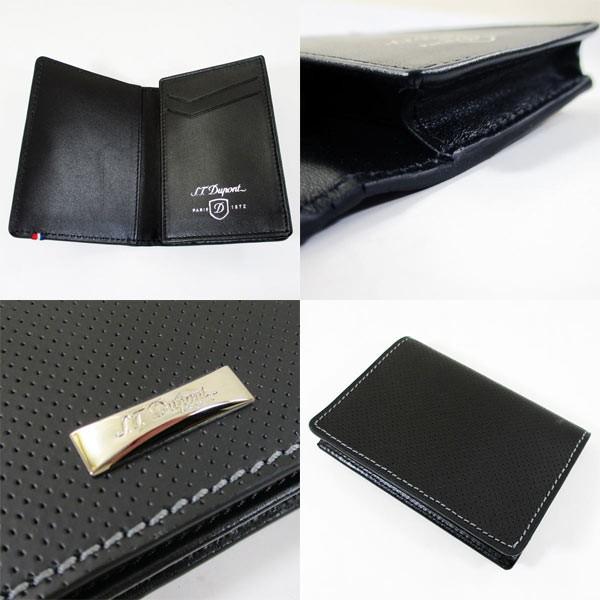 S.T.DUPONT デュポン 名刺入れ カードケース ブラック 170404 S.T.DUPONT デュポン 名刺入れ カードケース ブラック 170404