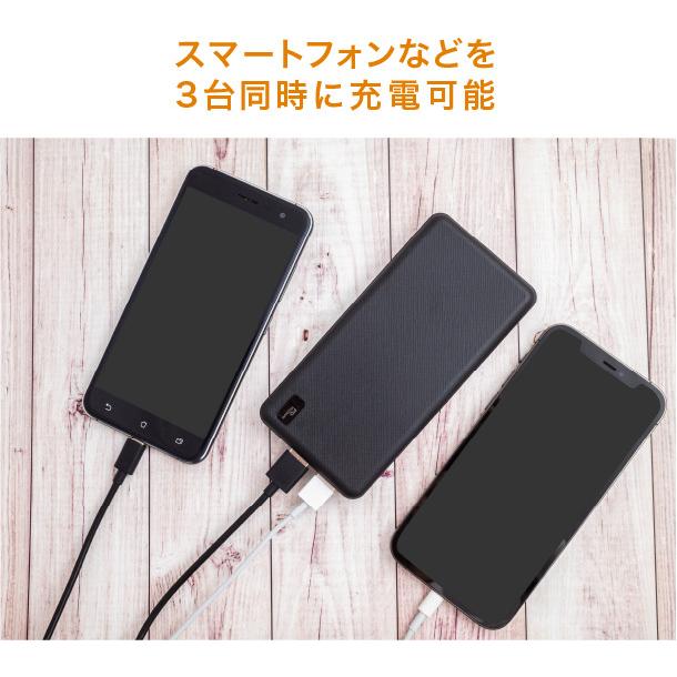 モバイルバッテリー モバイル充電器　PD20対応 10000mA PSEマーク有 グリーンハウス GH-BTPA100-BK/7380/送料無料メール便 ポイント消化｜kawanetjigyoubu｜04