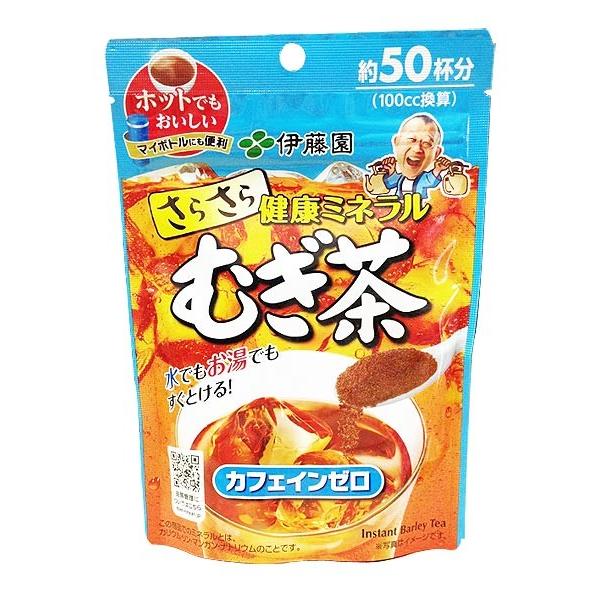 伊藤園 粉末インスタント 麦茶 さらさら健康ミネラルむぎ茶 40g  約50杯分 8516ｘ４袋セット/卸｜kawanetjigyoubu｜05