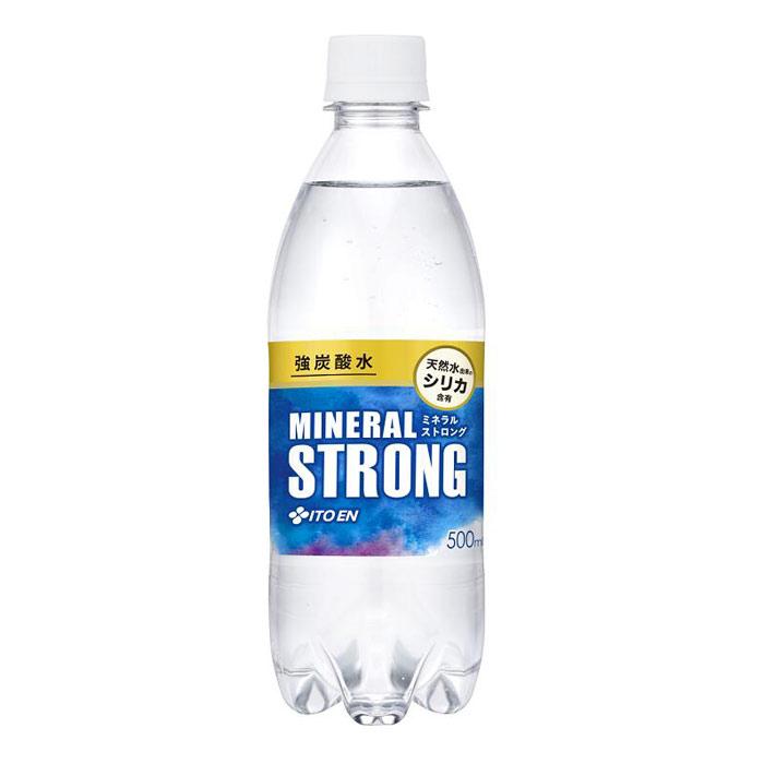 伊藤園 強炭酸水 ミネラルSTRONGシリカ含有 ペットボトル 500mlx1