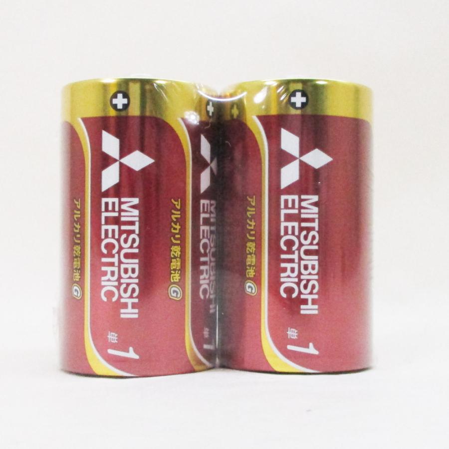 単１アルカリ電池 単一乾電池 三菱 日本製 LR20GD/2S/7595/２個組ｘ５