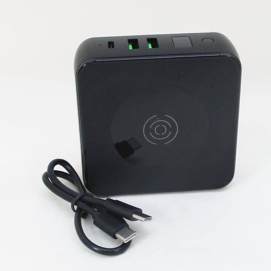 モバイルバッテリー ワイヤレス充電ok Acプラグ付き 18w Pd対応 5000mah Pseマーク有 Hidisc Hd Mbac5000btbk 2184 送料無料 Mbac5000btbks カワネット 通販 Yahoo ショッピング