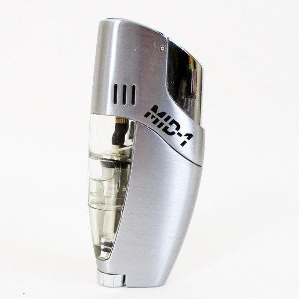 ターボライター アゲインスト MID-1 クロムシルバー ガス注入式