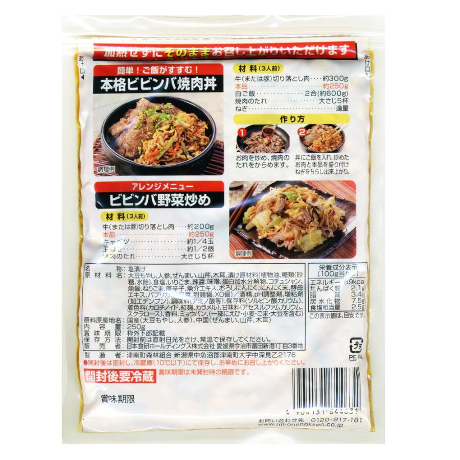 ビビンバ ピビンパ ナムル 5種類の野菜がおいしい 簡単混ぜるだけ