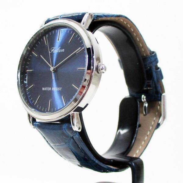 シチズン ファルコン 腕時計 日本製ムーブメント 革ベルト ネイビー Q996 302 メンズ 紳士 送料無料 Qbs カワネット 通販 Yahoo ショッピング