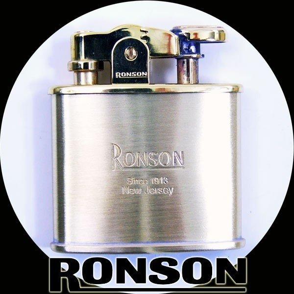 RONSON オイルライター フリント ロンソン スタンダード ブラスサテン
