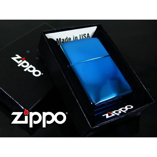ZIPPO（ジッポー） #20446 サファイアブルー PVDチタン加工 オイル