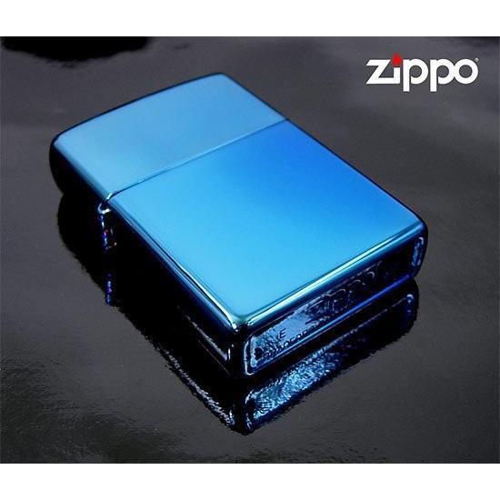 ZIPPO（ジッポー） #20446 サファイアブルー PVDチタン加工 オイル