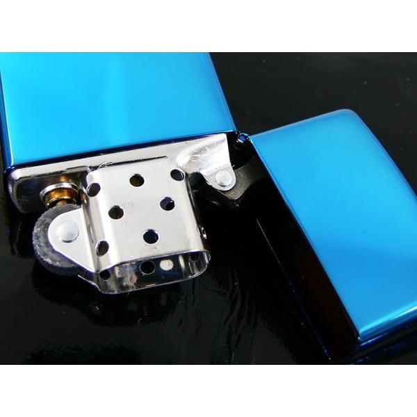 ZIPPO（ジッポー） #20446 サファイアブルー PVDチタン加工 オイル