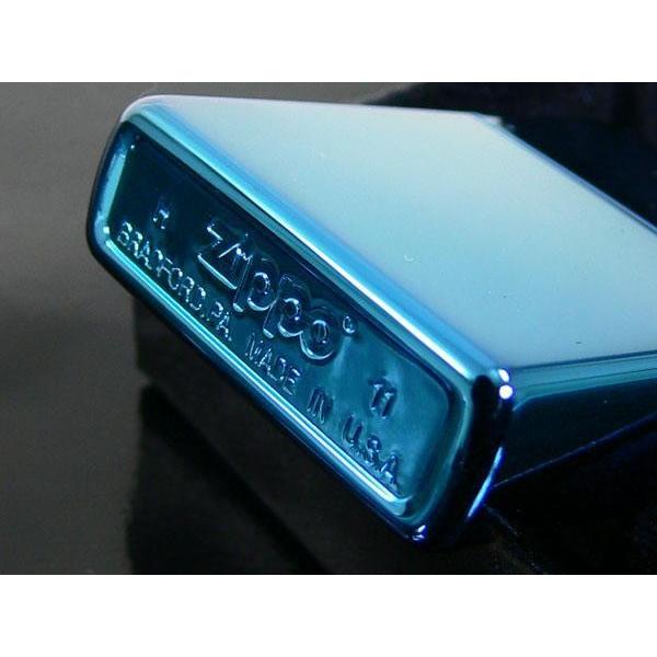 ZIPPO（ジッポー） #20446 サファイアブルー PVDチタン加工 オイル