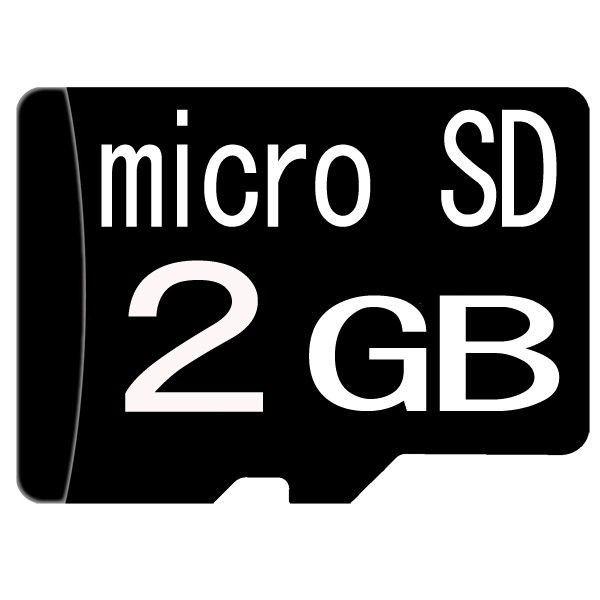 マイクロSDカード 2GB 2ギガ microSDカード お得 送料無料メール便