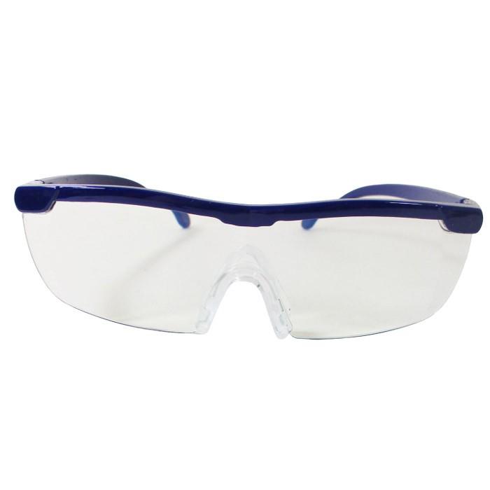 メガネ型ルーペ ブルーライトカット 1.6倍 ノンスリップ鼻パッド 眼鏡型ルーペ WJ-8069ｘ３本セット 卸 送料無料