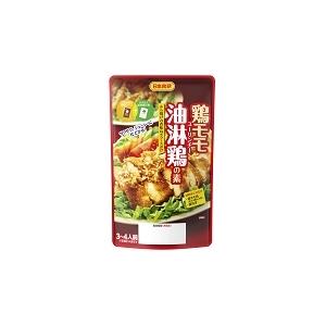鶏モモ油淋鶏の素 日本食研 さっぱりとした酸味にごま油が香る香味