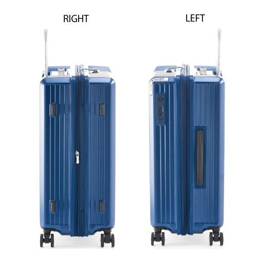 【ポイント10倍】日本製 ス−ツケース　手荷物預け無料サイズ  ソリッドナイト 75L ALI-075-24W  拡張機能 静音キャスター ホイールロックパーツ交換10年保証 |  | 03