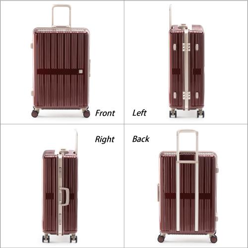 ポイント10倍 スーツケース 64L ドリームライト ALI-099-24フレーム  超軽量 極消音 TSA 傷に強い おしゃれ 極静音キャスター |  | 10