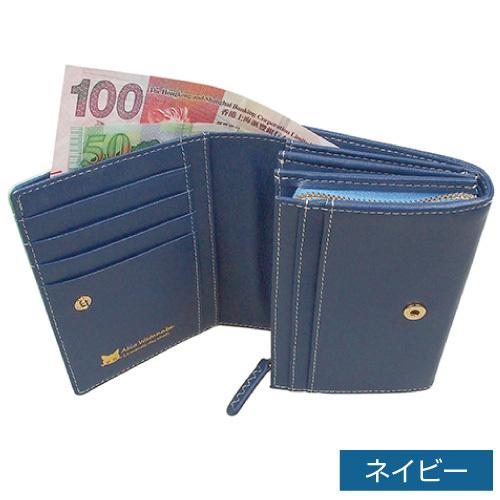 母の日 ギフト 渡辺あきお レディ−ス 猫柄 二つ折り財布 牛革 母の日 ギフト 渡辺あきお レディ−ス 猫柄 二つ折り財布 牛革
