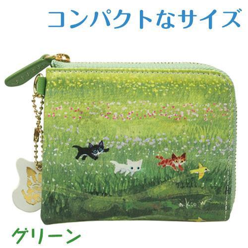 母の日 ギフト 渡辺あきお 猫柄 L字ファスナーミニ財布 レディ 母の日 ギフト 渡辺あきお 猫柄 L字ファスナーミニ財布 レディ