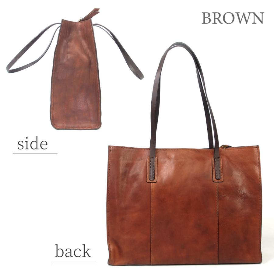 ト−トバッグ ビジネス A4サイズ 自立型 軽い 天マチ メンズ レディース ユニセックス オールドトスカーナ フルグレインレザーArt.53603 |  | 03