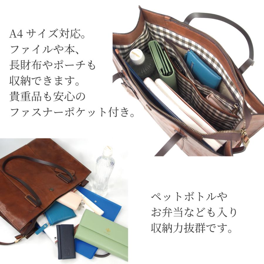 ト−トバッグ ビジネス A4サイズ 自立型 軽い 天マチ メンズ レディース ユニセックス オールドトスカーナ フルグレインレザーArt.53603 |  | 06