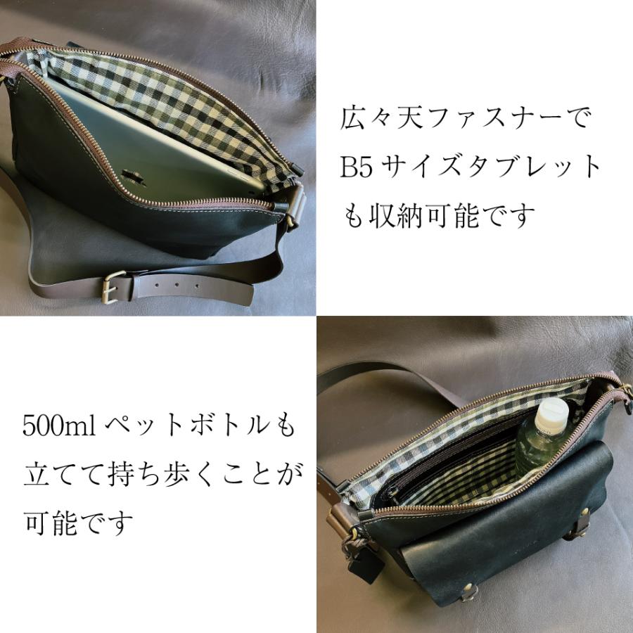 イタリア製 本革 牛革 ベジタブルタンニン ショルダーバッグ イタリア製 本革 牛革 ベジタブルタンニン ショルダーバッグ