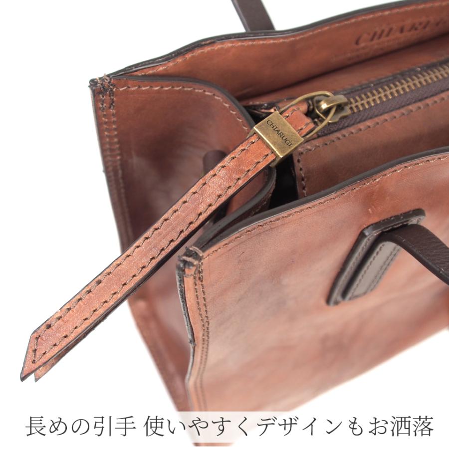 CHIARUGI キアルージ ショルダーバッグ イタリア製 本革 牛革 CHIARUGI キアルージ ショルダーバッグ イタリア製 本革 牛革