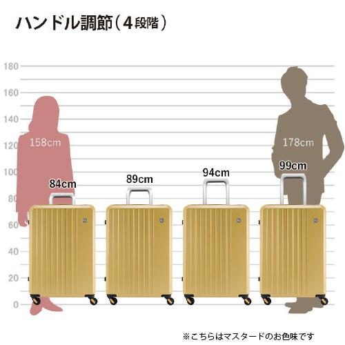 【ポイント10倍】1-253 スーツケース FREQUENTER フリクエンター LIEVE リエーヴェ 4輪キャリー 68cm |  | 13