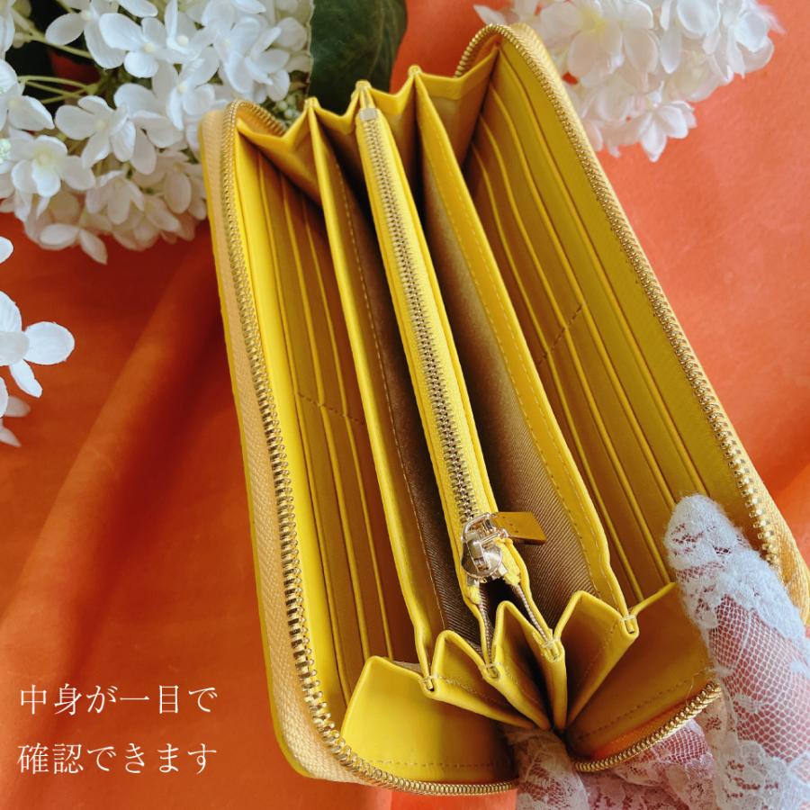 クロコダイル 長財布 ラウンドファスナー 小銭入れ付