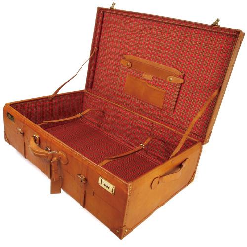 トランクケース 75cmサイズ ビジネス ヌメ革  本革 牛革 ハンドメイド ベジタブルタンニンなめし |  | 03