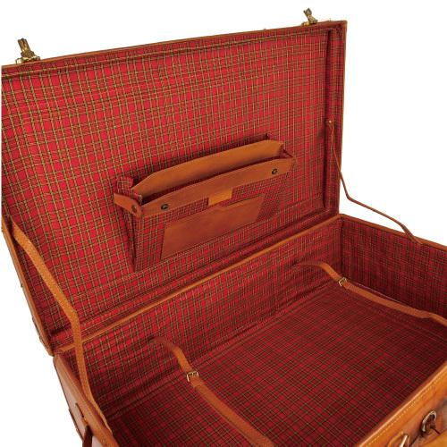 トランクケース 75cmサイズ ビジネス ヌメ革  本革 牛革 ハンドメイド ベジタブルタンニンなめし |  | 04