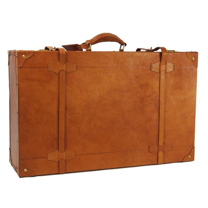トランクケース 65cmサイズ ビジネス ヌメ革  本革 牛革 ハンドメイド ベジタブルタンニンなめし |  | 01