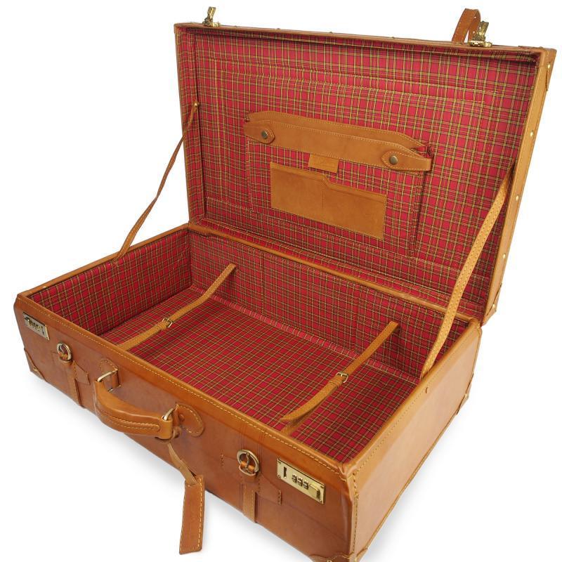 トランクケース 65cmサイズ ビジネス ヌメ革  本革 牛革 ハンドメイド ベジタブルタンニンなめし |  | 04